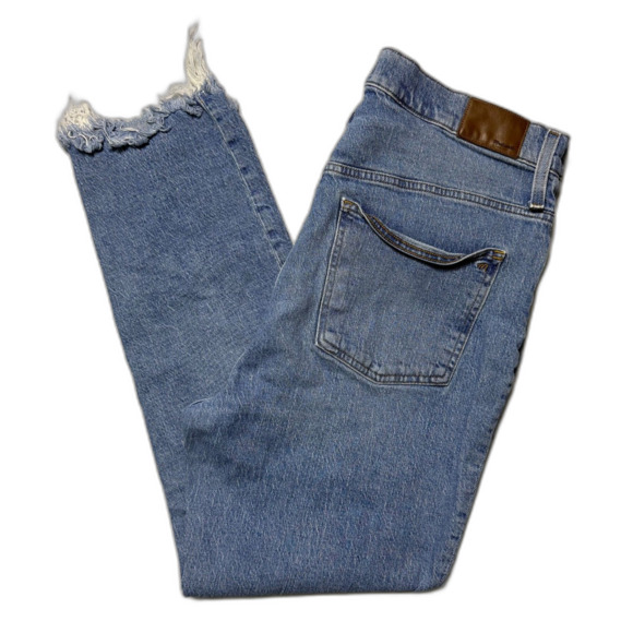 Madewell The Perfect Vintage Jean Women's 33 Light-Medium Wash Straight 2/$50 - Picture 1 of 16